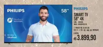Zema Philips Smart TV 58" 4K oferta