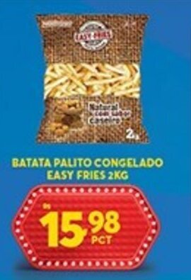 Atacadão Centro Sul Batata Palito Congelada Easy Fries 2kg oferta
