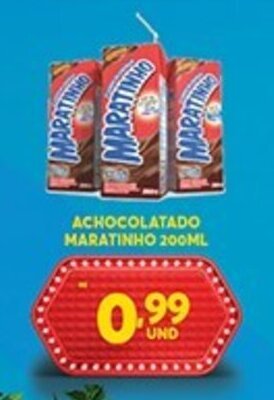 Atacadão Centro Sul Achocolatado Marantinho 200ml oferta