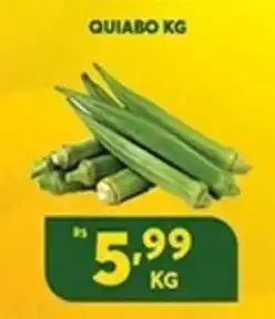 Atacadão Centro Sul Quiabo 1kg oferta