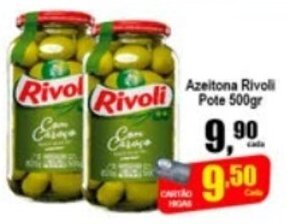 Higa's Supermercado Azeitona Rivoli pote 500g oferta