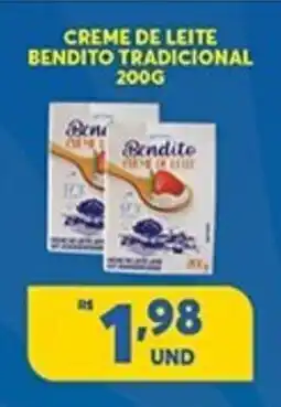 Creme de Leite Bendito Tradicional 200g