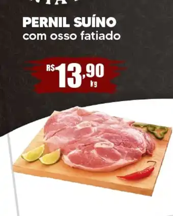 Supermercado Precito PERNIL SUÍNO com osso fatiado oferta