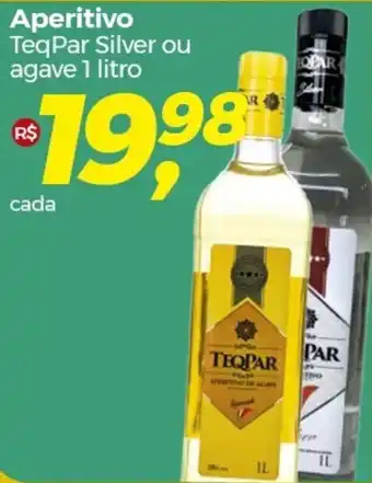 Frangolândia Aperitivo TeqPar Silver ou agave 1 litro oferta