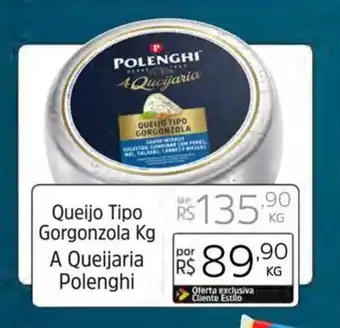 Supermercado Dalben Queijo Tipo Gorgonzola Kg oferta