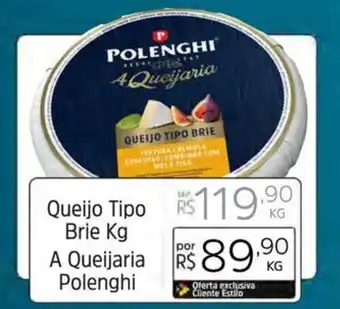 Supermercado Dalben Queijo Tipo Brie Kg oferta