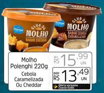Supermercado Dalben Molho Polenghi 220g oferta