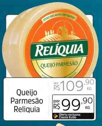 Supermercado Dalben Queijo Parmesão Reliquia kg oferta