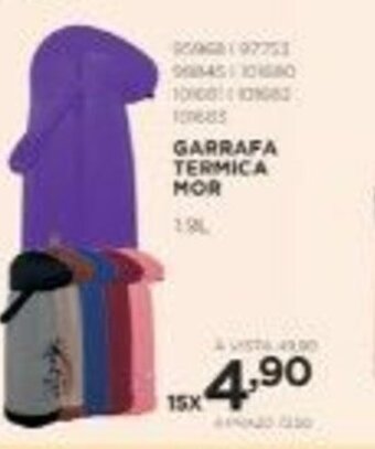 Benoit Garrafa Termica Mor 1.9L oferta