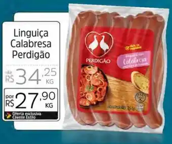 Supermercado Dalben Linguiça Calabresa Perdigão kg oferta