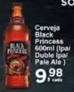 Rossi Supermercado Cerveja Black Princess 600ml oferta