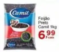 Rossi Supermercado Feijão Preto Camil 1kg oferta