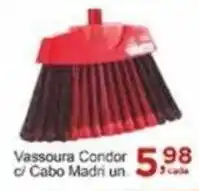 Vassoura Condor c/ Cabo Madri un