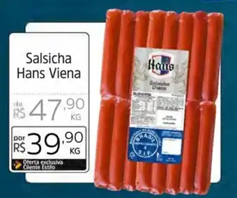 Salsicha Hans Viena Kg