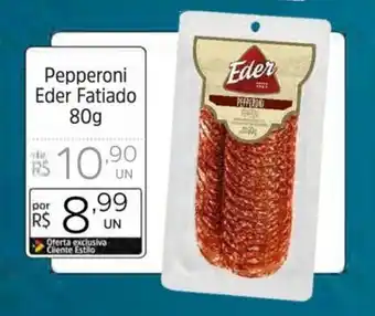 Pepperoni Eder Fatiado 80g