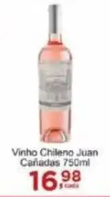 Rossi Supermercado Vinho Chileno Juan Vinho Nacional Cañadas 750ml oferta