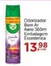Rossi Supermercado Odorizador Bom Ar Aero 360ml Embalagem Económica oferta