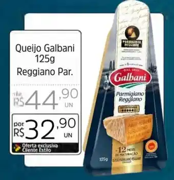 Supermercado Dalben Queijo Galbani 125g Reggiano Par. oferta