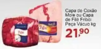 Rossi Supermercado Capa de Coxão Mole ou Capa de File Friboi Peça Vácuo kg oferta