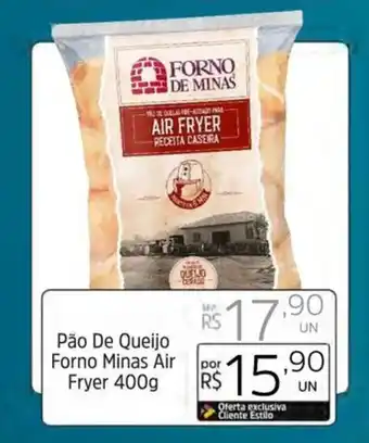 Supermercado Dalben Pão De Queijo Forno Minas Air Fryer 400g oferta