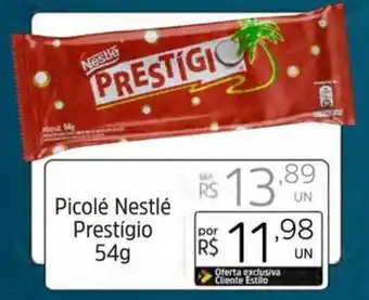 Supermercado Dalben Picolé Nestlé Prestígio 54g oferta