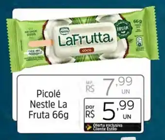 Supermercado Dalben Picolé Nestle La Fruta 66g oferta