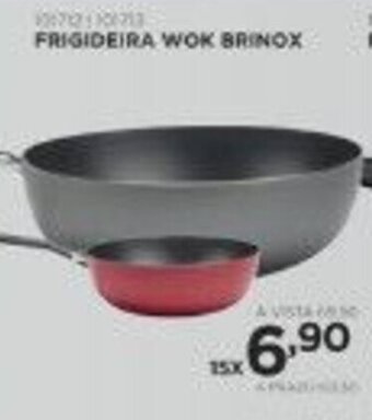 Frigideira Wok Brinox