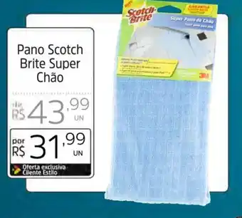 Supermercado Dalben Pano Scotch Brite Super Chão oferta