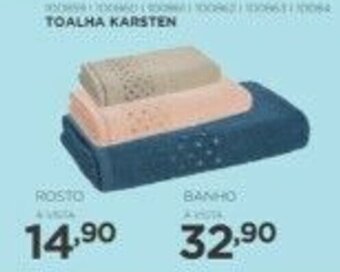 Toalha Karsten - Rosto