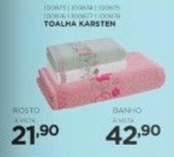 Toalha Karsten - Banho