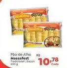 Novo Atacarejo Massafest - pão de alho oferta