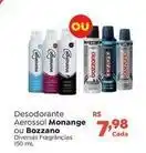 Novo Atacarejo Monange/bozzano - desodorante aerossol oferta