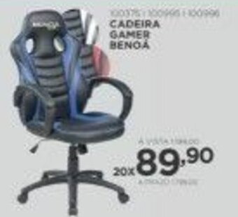 Benoit Cadeira Gamer Benoa oferta