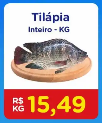 Nagumo Tilapia Inteiro 1kg oferta