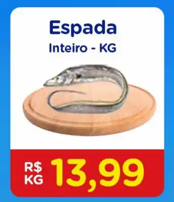 Nagumo Espada inteiro 1kg oferta
