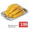 Banana Nanica a granel 1kg
