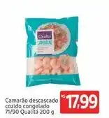 Extra Hiper Camarao Descascado cozido congelado 71/90 Qualita 200g oferta