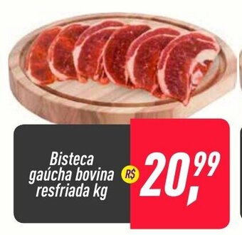 Bisteca gaucha bovina resfriada 1kg