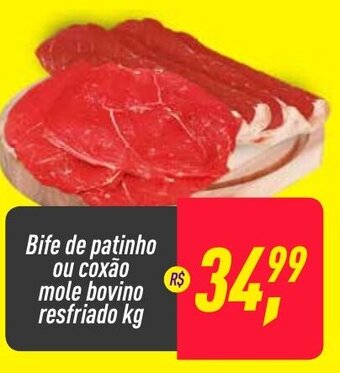 Frangolândia Bife de patinho ou coxao mole bovino resfriado 1kg oferta