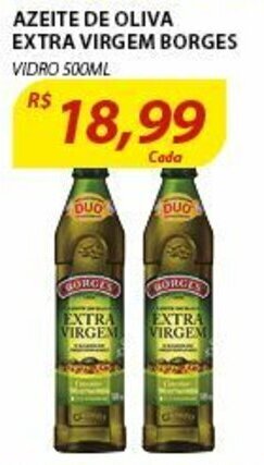 Assaí Atacadista Azeite de Oliva Extra Virgem Borges 500ml oferta