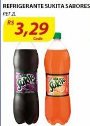 Assaí Atacadista Refrigerante Sukita sabores 2L oferta