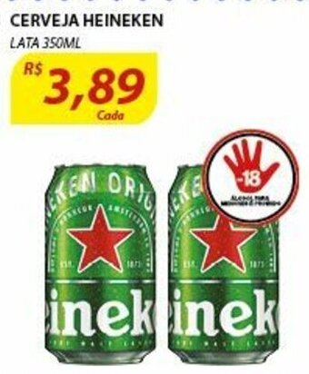 Assaí Atacadista Cerveja Heineken 350ml oferta
