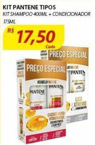 Assaí Atacadista Kit Pantene tipos oferta