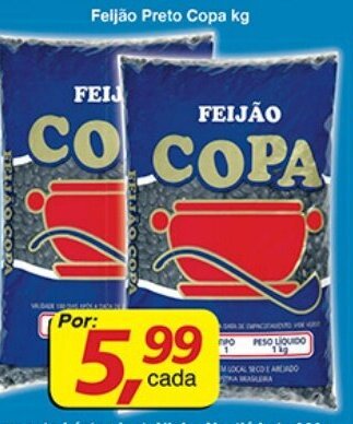 Supermercados Guanabara Feijao Preto Copa 1kg oferta