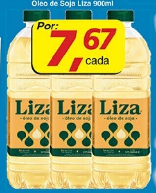 Oleo de Soja Liza 900ml
