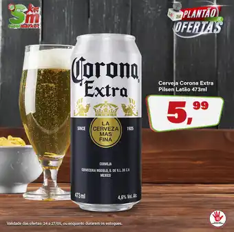 Cerveja Corona Extra Pilsen Latão 473ml