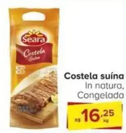 Carrefour Costela suína In natura, Congelada oferta