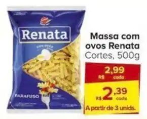 Carrefour Massa com ovos Renata Cortes, 500g oferta