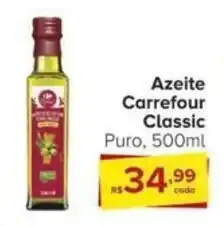 Carrefour Azeite Carrefour Classic Puro, 500ml oferta