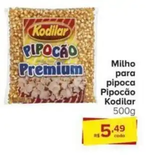 Milho para pipoca Pipocão Kodilar 500g